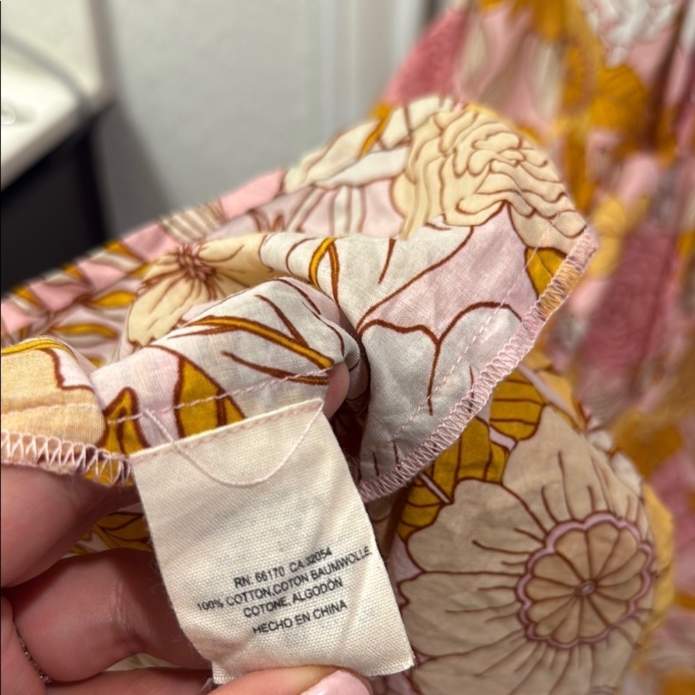 Anthropologie Kachel Smocked Floral Maxi Dress - Picture 14 of 14